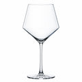 Weinglas 450 ml transparentes Glas mit Stiel