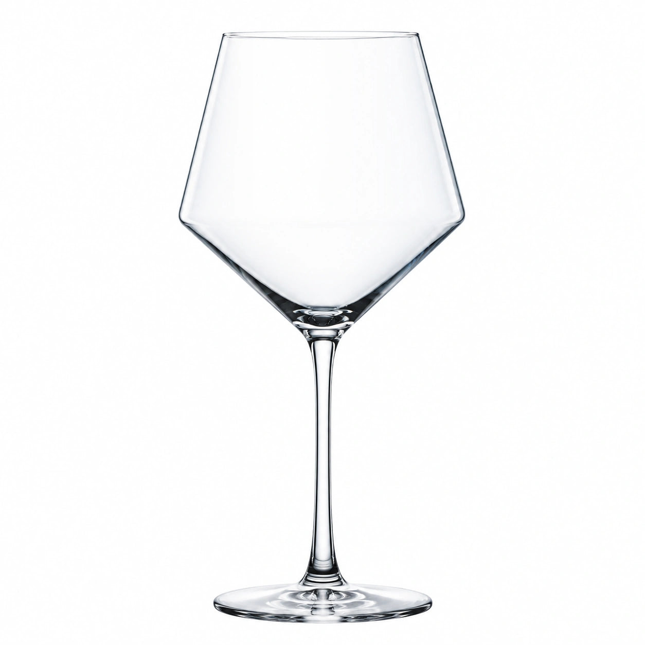 Weinglas 450 ml transparentes Glas mit Stiel